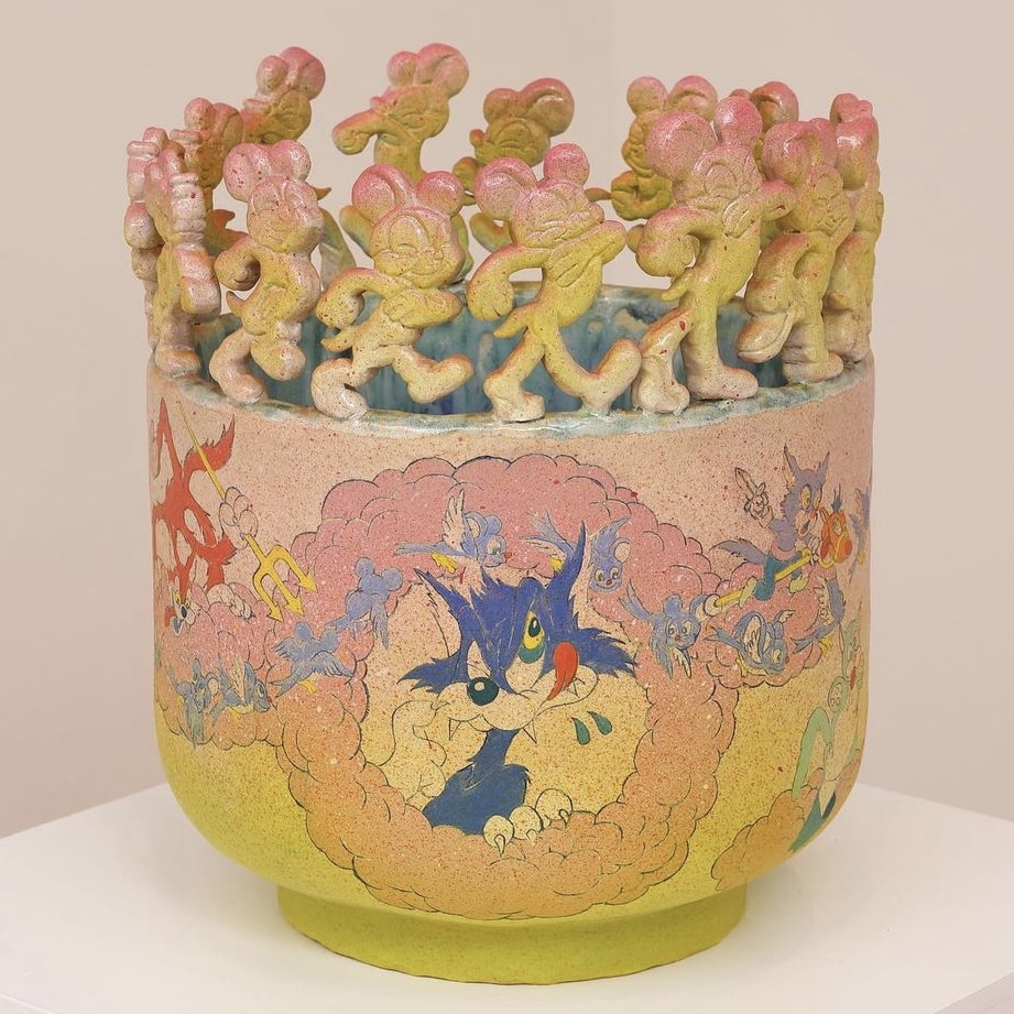 宮下サトシ Toys Pottery ブロンズ立体作品 仏像（宮下サトシ | MEET 